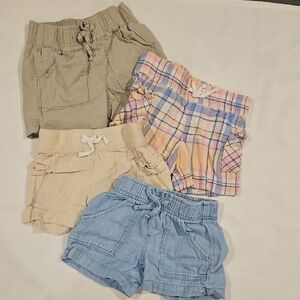 4 Kids Elastic-Waist Pull-On Shorts